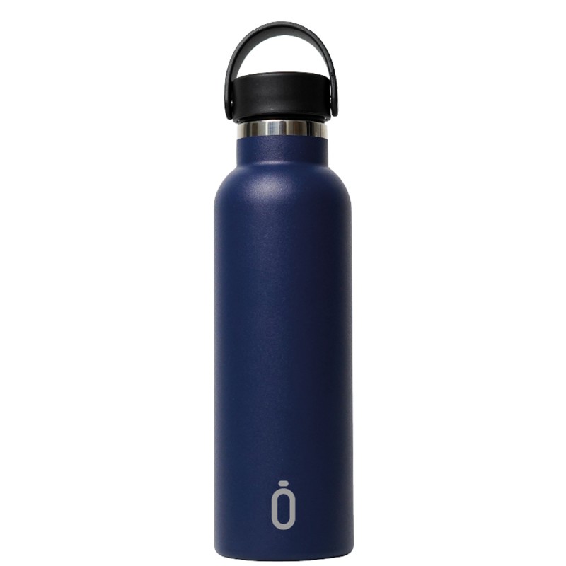 THERMAL BOTTLE SPORT+C.STAND. 600 ml-7x7x25 PLAIN NAVY
