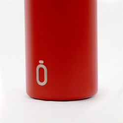 BOTELLA TERMO SPORT+T.ESTANDAR 600 ml-7x7x25 PLAIN ROJO