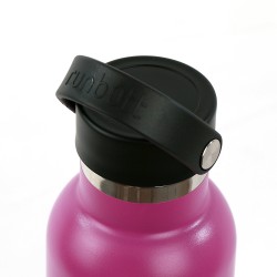 THERMAL BOTTLE SPORT+C.STAND. 600 ml-7x7x25 PLAIN BOUGAINVILLA