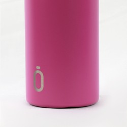 THERMAL BOTTLE SPORT+C.STAND. 600 ml-7x7x25 PLAIN BOUGAINVILLA