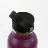 BOTELLA TERMO SPORT+T.ESTANDAR 600 ml-7x7x25 PLAIN BERENJENA