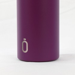 THERMAL BOTTLE SPORT+C.STAND. 600 ml-7x7x25 PLAIN EGGPLANT