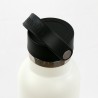 THERMAL BOTTLE SPORT+C.STAND. 600 ml-7x7x25 PLAIN CREAM