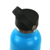 THERMAL BOTTLE SPORT+C.STAND. 600 ml-7x7x25 PLAIN BLUE