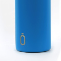 THERMAL BOTTLE SPORT+C.STAND. 600 ml-7x7x25 PLAIN BLUE