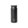 THERMAL BOTTLE CUP 350 ml-7x7x18 PLAIN BLACK