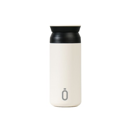 THERMAL BOTTLE CUP 350 ml-7x7x18 PLAIN CREAM