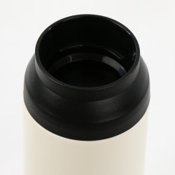 THERMAL BOTTLE CUP 350 ml-7x7x18 PLAIN CREAM