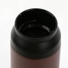 THERMAL BOTTLE CUP 350 ml-7x7x18 PLAIN COCOA
