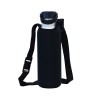 NEOPRENE BOTTLE BAG 9x9x19.5 CM PLAIN BLACK