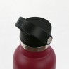 THERMAL BOTTLE SPORT+C.STAND. 600 ml-7x7x25 PLAIN SCARLET