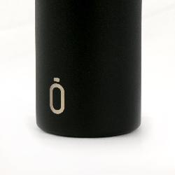 THERMAL BOTTLE SPORT+C.STAND. 1L-8.5x8.5x31.5 PLAIN BLACK