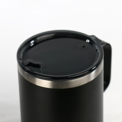 TAZA MUG 44 cl-8,5x8,5x11 PLAIN NEGRO