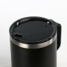 MUG 44 cl-8,5x8,5x11 PLAIN BLACK