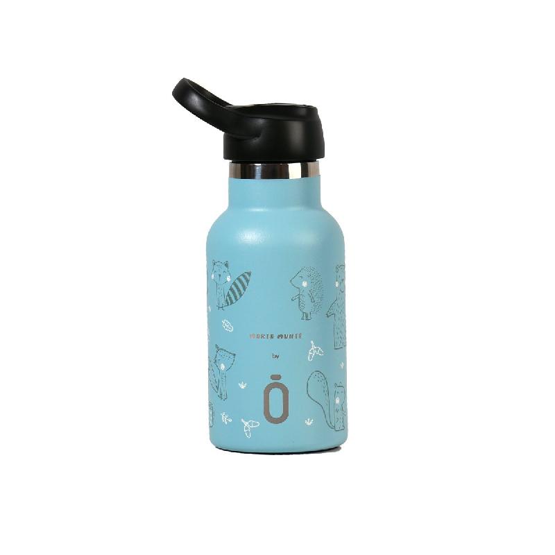 BOTELLA TERMO SPORT+T.SPORT 350 ml-7x7x18 MARTA MUNTÉ FOREST AZUL