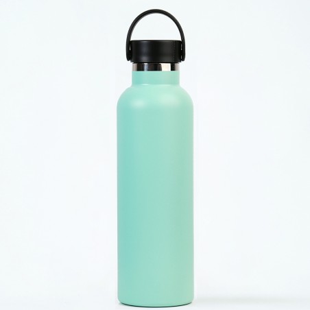 THERMAL BOTTLE SPORT+C.STAND. 600 ml-7x7x25 PLAIN EGGPLANT