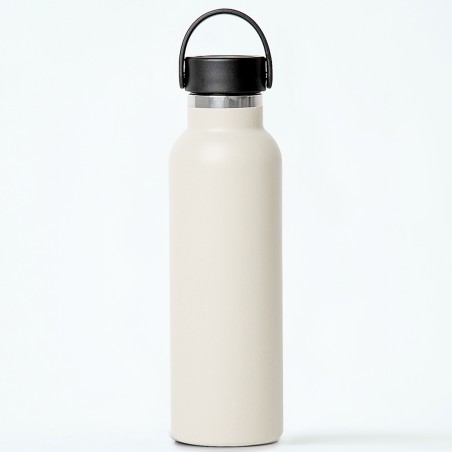 THERMAL BOTTLE SPORT+C.STAND. 600 ml-7x7x25 PLAIN EGGPLANT