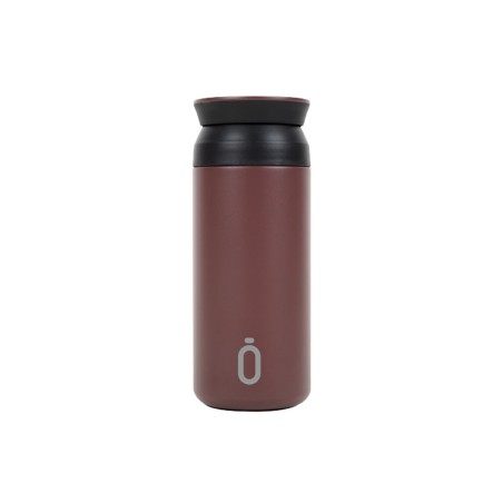 THERMAL BOTTLE CUP 350 ml-7x7x18 PLAIN COCOA
