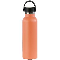 THERMAL BOTTLE SPORT+C.STAND. 600 ml-7x7x25 PLAIN PAPAYA