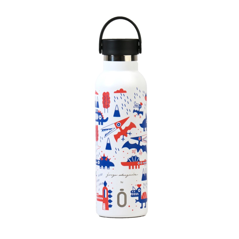 THERMAL BOTTLE SPORT+C.STAND. 600 ml-7x7x25 JORGE OCHAGAVIA DINOS