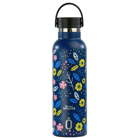 BOTELLA TERMO SPORT+T.ESTANDAR 600 ml-7x7x25 NIEVES HERRANZ FLORAL