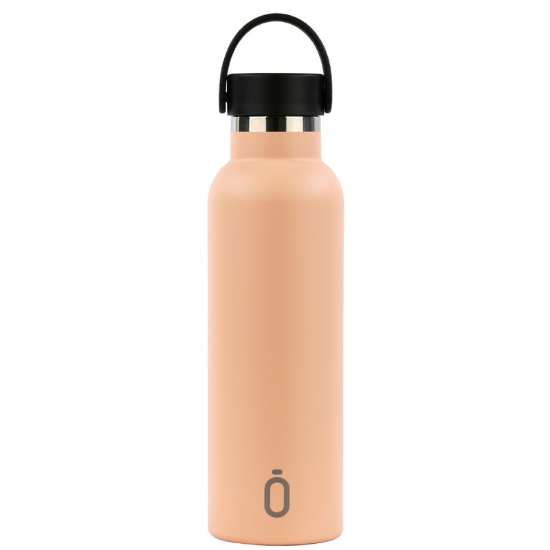 BOTELLA TERMO SPORT+T.ESTANDAR 600 ml-7x7x25 PLAIN MELOCOTON