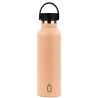 THERMAL BOTTLE SPORT+C.STAND. 600 ml-7x7x25 PLAIN PEACH