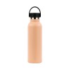 THERMAL BOTTLE SPORT+C.STAND. 600 ml-7x7x25 PLAIN PEACH