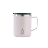 TAZA MUG 44 cl-8,5x8,5x11 PLAIN ROSA EMPOLVADO