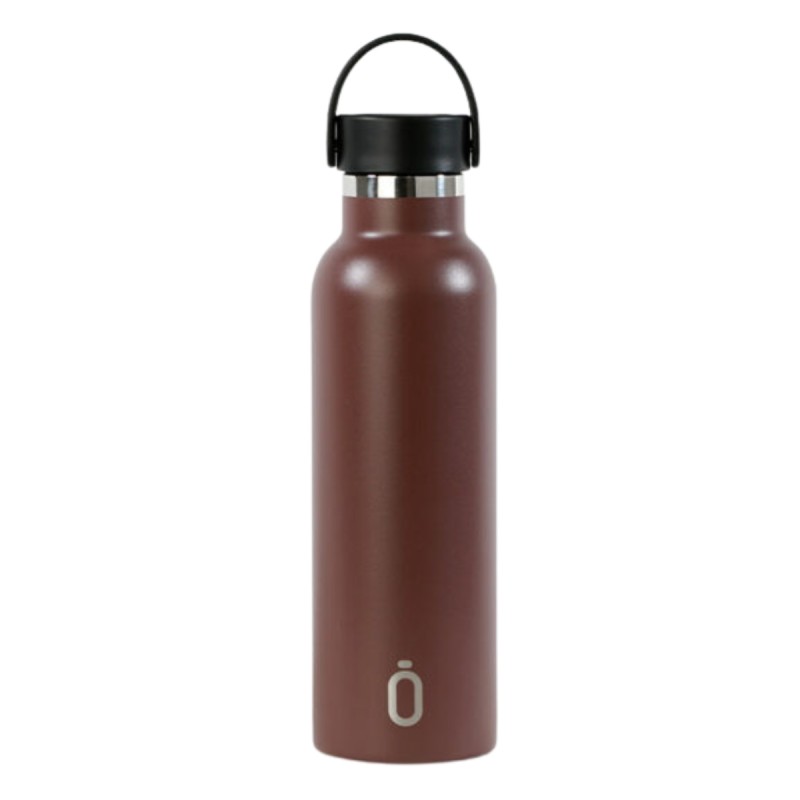 BOTTIGLIA TERMI.SPORT+T.STAND. 600 ml-7x7x25 PLAIN CACAO