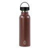 THERMAL BOTTLE SPORT+C.STAND. 600 ml-7x7x25 PLAIN COCOA