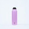BOUTEILLE THERM. SPOR.MII+C.ST 600 ml-7x7x25 PLAIN POURPRE