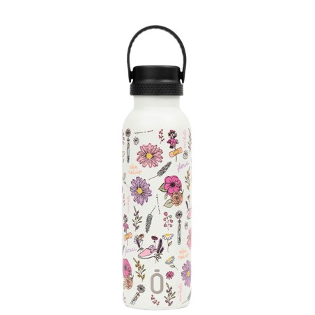 BOTTIGLIA TERMI.SPORT+T.STAND. 600 ml-7x7x25 ENFERMERA EN APUROS BLOSSOM