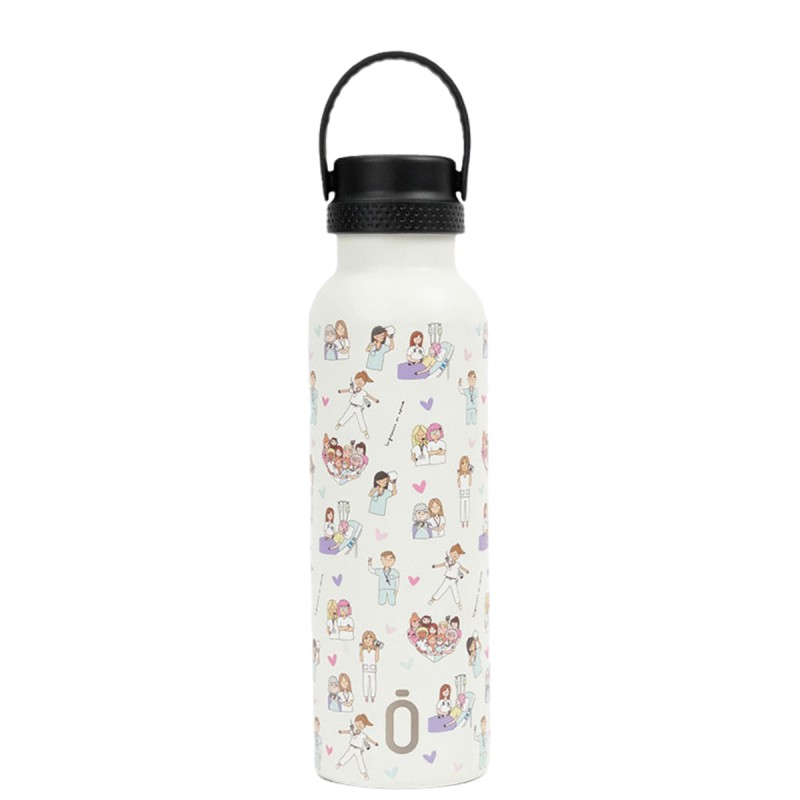 BOTTIGLIA TERMI.SPORT+T.STAND. 600 ml-7x7x25 ENFERMERA EN APUROS LOVELY