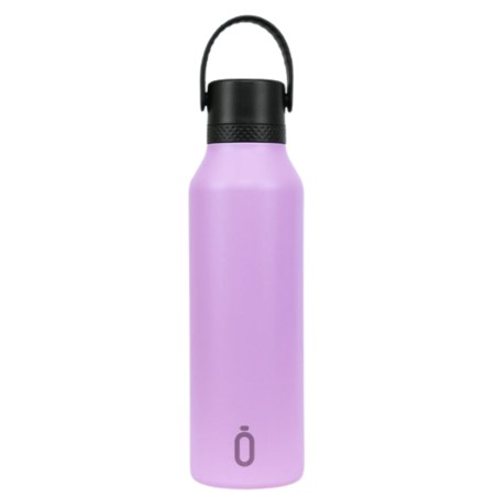 BOUTEILLE THERM. SPOR.MII+C.ST 600 ml-7x7x25 PLAIN POURPRE
