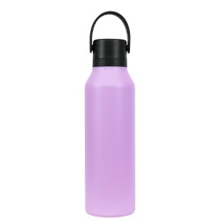 BOTTIGLIA TERMICA SPO.MII+T.ST 600 ml-7x7x25 PLAIN LILA