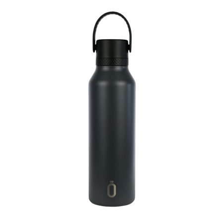 BOUTEILLE THERM. SPOR.MII+C.ST 600 ml-7x7x25 PLAIN ANTHRACITE