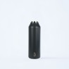 BOUTEILLE THERM. SPOR.MII+C.ST 600 ml-7x7x25 PLAIN ANTHRACITE