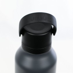BOUTEILLE THERM. SPOR.MII+C.ST 600 ml-7x7x25 PLAIN ANTHRACITE