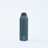 BOUTEILLE THERM. SPOR.MII+C.ST 600 ml-7x7x25 PLAIN OCEAN