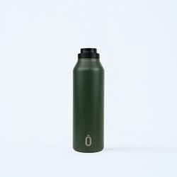 BOUTEILLE THERM. SPOR.MII+C.ST 600 ml-7x7x25 PLAIN PALM GREEN