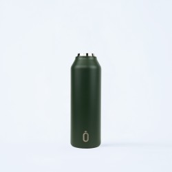 BOUTEILLE THERM. SPOR.MII+C.ST 600 ml-7x7x25 PLAIN PALM GREEN