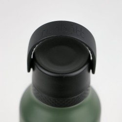 BOUTEILLE THERM. SPOR.MII+C.ST 600 ml-7x7x25 PLAIN PALM GREEN