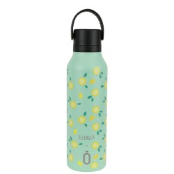 THERMAL BOTTLE SPORT MII+C.ST 600 ml-7x7x25 BERRECA LEMONS