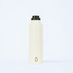 THERMAL BOTTLE SPORT MII+C.ST 750 ml-7.7x7.7x28.2 CM PLAIN CREAM