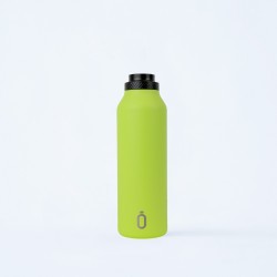 BOUTEILLE THERM. SPOR.MII+C.ST 600 ml-7x7x25 PLAIN SHARP GREEN