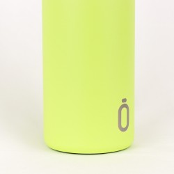 BOUTEILLE THERM. SPOR.MII+C.ST 600 ml-7x7x25 PLAIN SHARP GREEN