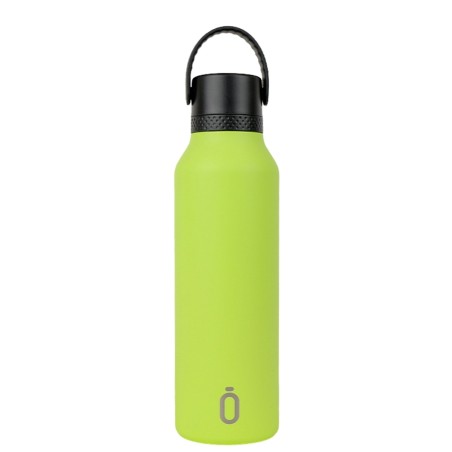 BOTTIGLIA TERMICA SPO.MII+T.ST 600 ml-7x7x25 PLAIN SHARP GREEN